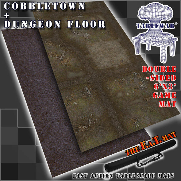 F.A.T. Mats - 6x3 - Cobbletown/Dungeon Floor available at 401 Games Canada