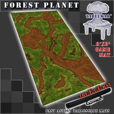 F.A.T. Mats - 6x3 - Forest Planet available at 401 Games Canada