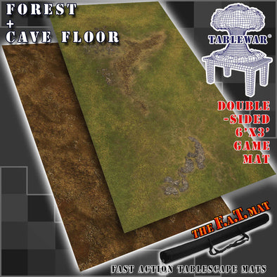 F.A.T. Mats - 6x3 - Forest/Cave Floor available at 401 Games Canada