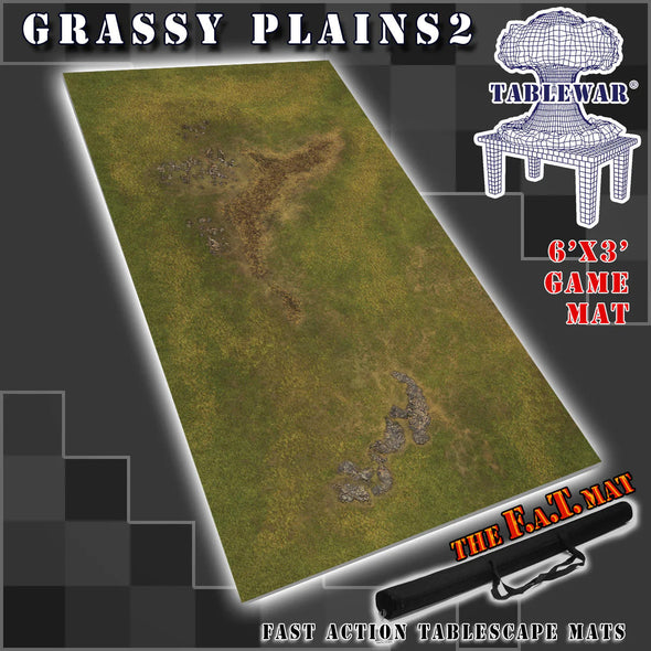 F.A.T. Mats - 6x3 - Grassy Plains 2 available at 401 Games Canada