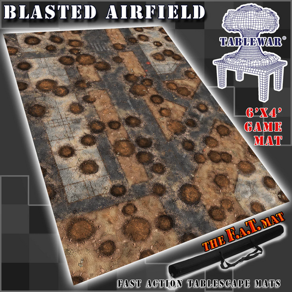 F.A.T. Mats - 6x4 - Blasted Airfield available at 401 Games Canada