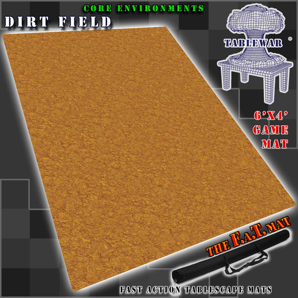 F.A.T. Mats - 6x4 - Core Environment: Dirt Field available at 401 Games Canada