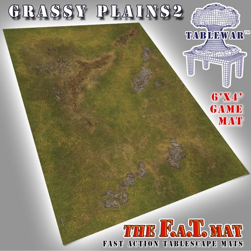 F.A.T. Mats - 6x4 - Grassy Plains 2 available at 401 Games Canada