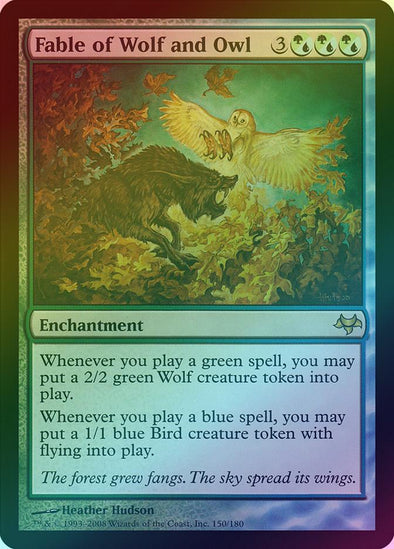 Fable of Wolf and Owl (Foil) (EVE)