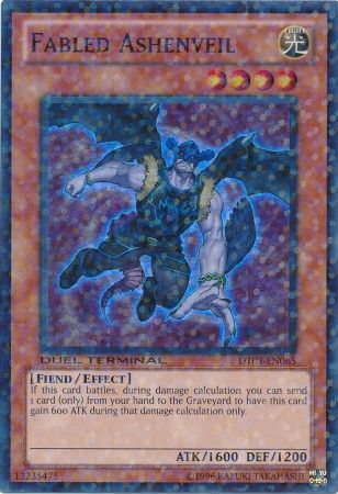 Fabled Ashenveil - DT03-EN065 - Super Parallel Rare available at 401 Games Canada