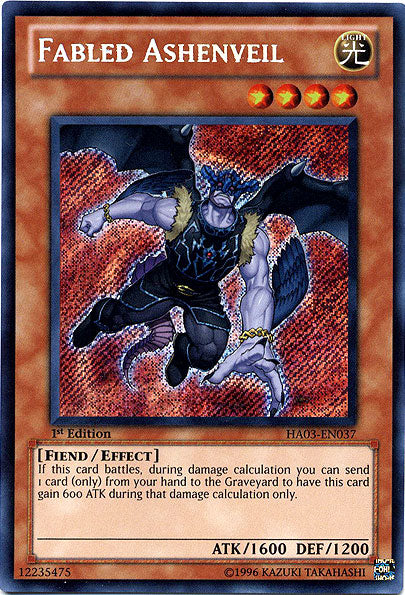 Fabled Ashenveil - HA03-EN037 - Secret Rare - 1st Edition available at 401 Games Canada