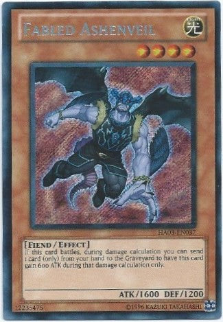 Fabled Ashenveil - HA03-EN037 - Secret Rare - Unlimited available at 401 Games Canada