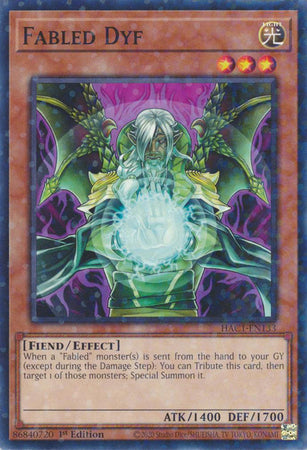 Fabled Dyf - HAC1-EN133 - Duel Terminal Normal Parallel Rare available at 401 Games Canada