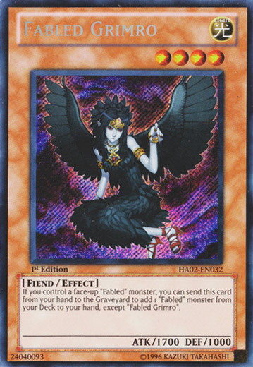Fabled Grimro - HA02-EN032 - Secret Rare - 1st Edition available at 401 Games Canada