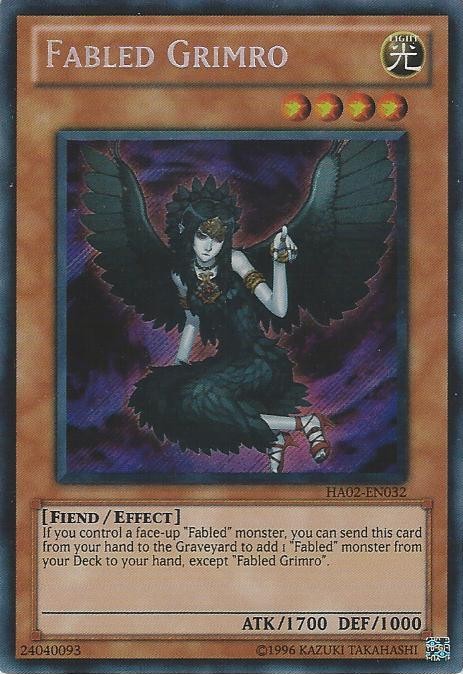 Fabled Grimro - HA02-EN032 - Secret Rare - Unlimited available at 401 Games Canada