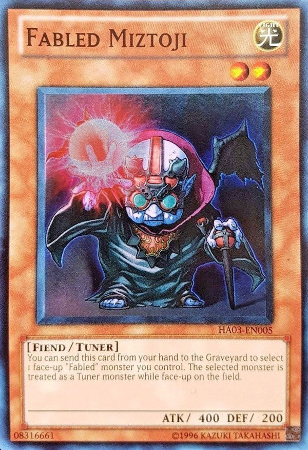Fabled Miztoji - HA03-EN005 - Super Rare - Unlimited available at 401 Games Canada