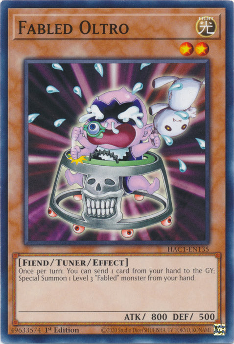Fabled Oltro - HAC1-EN135 - Common available at 401 Games Canada