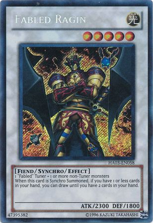 Fabled Ragin - HA03-EN058 - Secret Rare - Unlimited available at 401 Games Canada