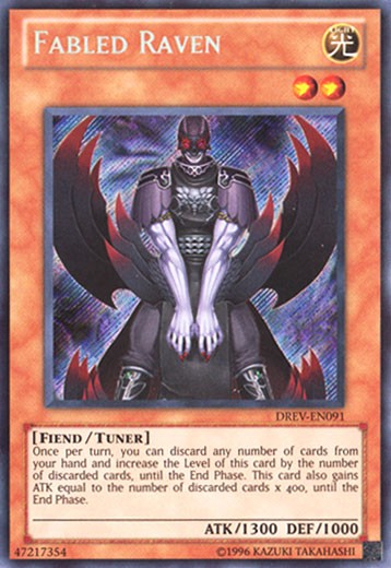 Fabled Raven - DREV-EN091 - Secret Rare - Unlimited available at 401 Games Canada