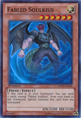 Fabled Soulkius - BPW2-EN036 - Super Rare - 1st Edition available at 401 Games Canada