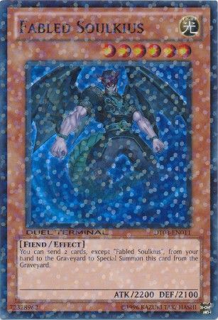 Fabled Soulkius - DT03-EN011 - Super Parallel Rare available at 401 Games Canada