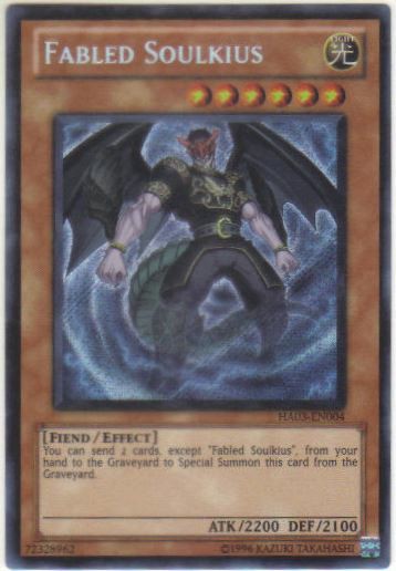 Fabled Soulkius - HA03-EN004 - Secret Rare - Unlimited available at 401 Games Canada