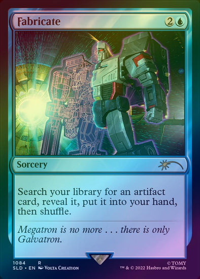 401 Games Canada - Fabricate - Transformers: Roll Out or Rise Up Secret Lair (Foil) (SLD) 401 Games Canada - Fabricate - Transformers: Roll Out or Rise Up Secret Lair (Foil) (SLD)