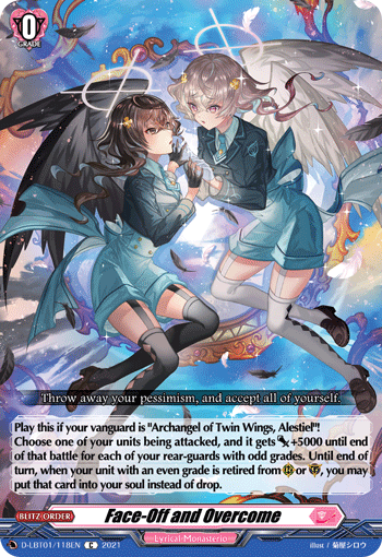 Face-Off and Overcome - D-LBT01/118 - Common available at 401 Games Canada