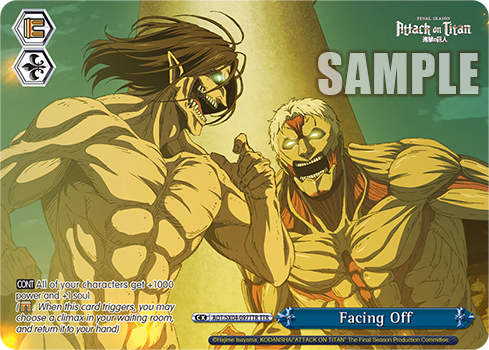 Facing Off - AOT/SX04-E097TTR - TTR available at 401 Games Canada