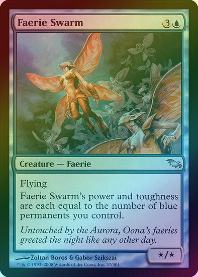 Faerie Swarm (Foil) (SHM) available at 401 Games Canada
