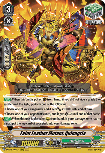 Faint Feather Mutant, Quinagria - D-VS05/084 - Triple Rare available at 401 Games Canada
