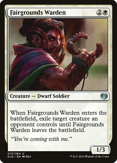 Fairgrounds Warden (KLD) available at 401 Games Canada
