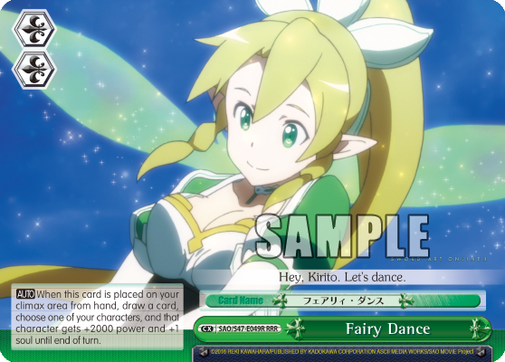 Fairy Dance - SAO/S47-E049R - Triple Rare available at 401 Games Canada