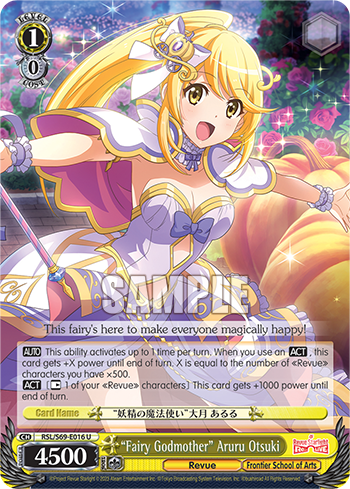 "Fairy Godmother" Aruru Otsuki - RSL/S69-E016 - Uncommon available at 401 Games Canada