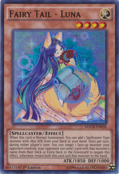 Fairy Tail - Luna - MACR-EN038 - Super Rare - 1st Edition available at 401 Games Canada