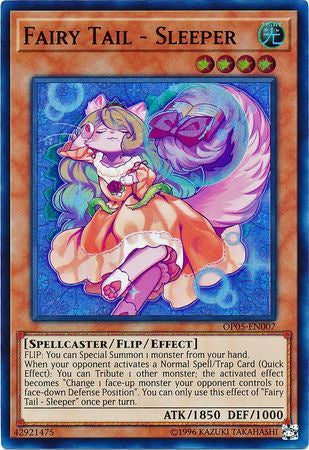Fairy Tail - Sleeper - OP05-EN007 - Super Rare available at 401 Games Canada