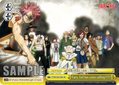 Fairy Tail has come calling!!!!!! - FT/EN-S02-028S - Super Rare available at 401 Games Canada