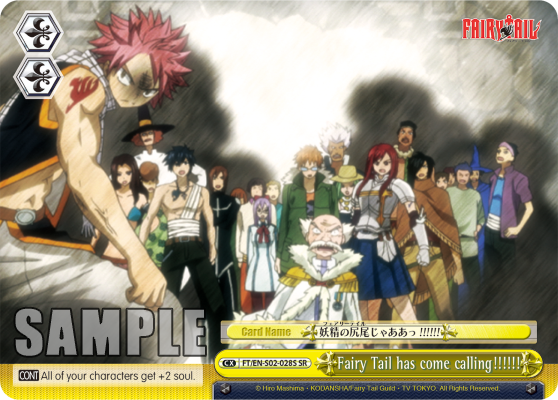 Fairy Tail has come calling!!!!!! - FT/EN-S02-028S - Super Rare available at 401 Games Canada