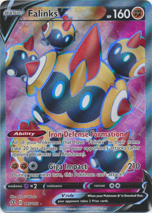 Falinks V - 185/192 - Full Art Ultra Rare available at 401 Games Canada