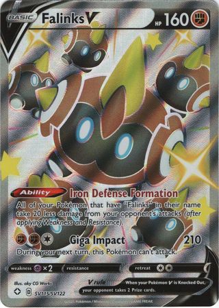 Falinks V - SV115/SV122 - Shiny Rare available at 401 Games Canada