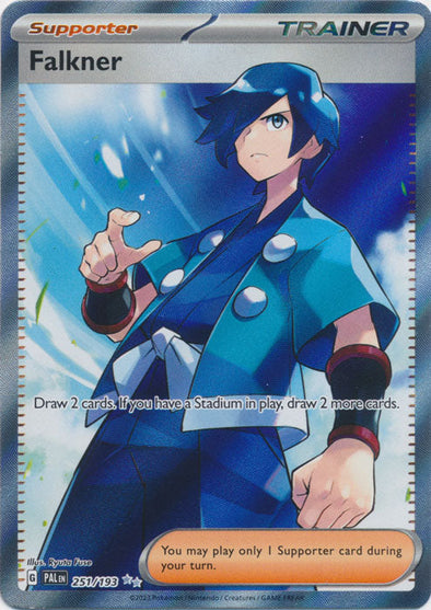 Falkner - 251/193 - Full Art Ultra Rare available at 401 Games Canada