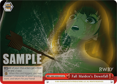 Fall Maiden's Downfall - RWBY/WX03-E073 - Climax Rare available at 401 Games Canada