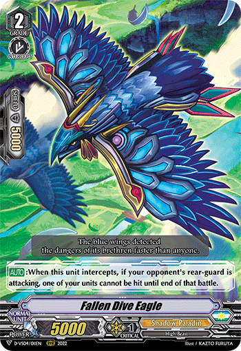 Fallen Dive Eagle - D-VS04/011 - Triple Rare available at 401 Games Canada