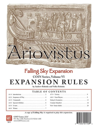 Falling Sky: Ariovistus Expansion available at 401 Games Canada