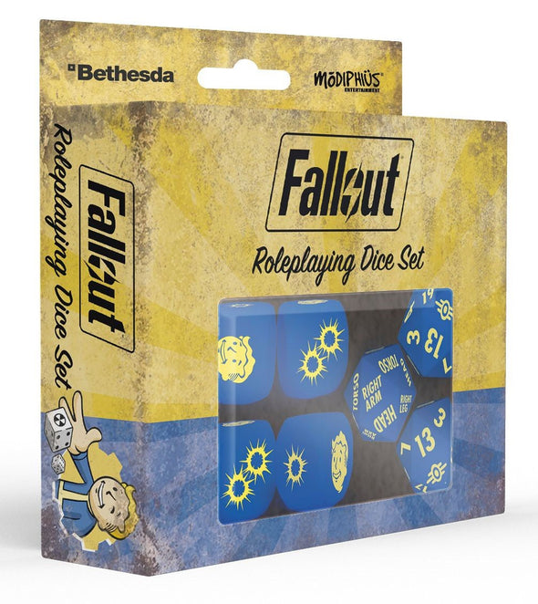 Fallout - The Post-Nuclear Tabletop Roleplaying Game - Dice Set available at 401 Games Canada