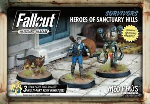 Fallout - Wasteland Warfare - Survivors - Heroes of Sanctuary Hills available at 401 Games Canada