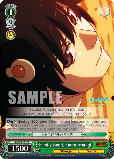 Family Bond, Karen Araragi - NM/S24-E039 - Common available at 401 Games Canada