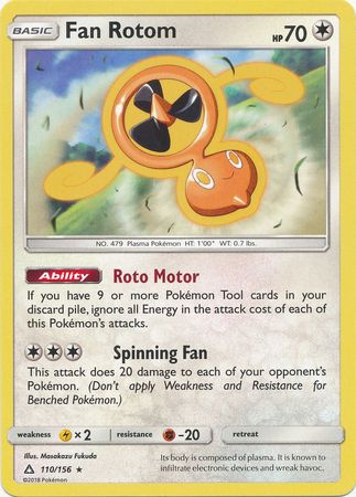 Fan Rotom - 110/156 - Rare available at 401 Games Canada