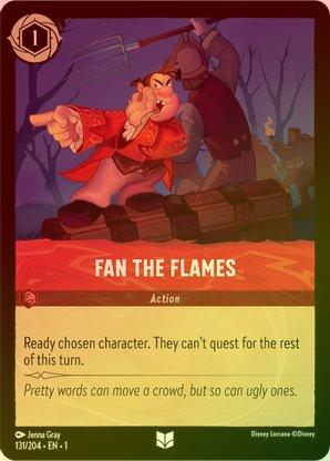 Fan the Flames - 131/204 - Uncommon (Foil) available at 401 Games Canada