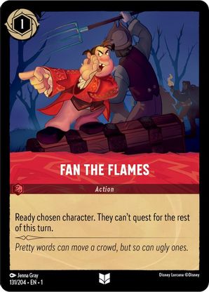 Fan the Flames - 131/204 - Uncommon available at 401 Games Canada