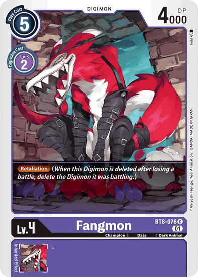 Fangmon - BT8-076 - Common available at 401 Games Canada