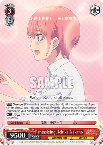 Fantasizing, Ichika Nakano - 5HY/W90-E073 - Common available at 401 Games Canada