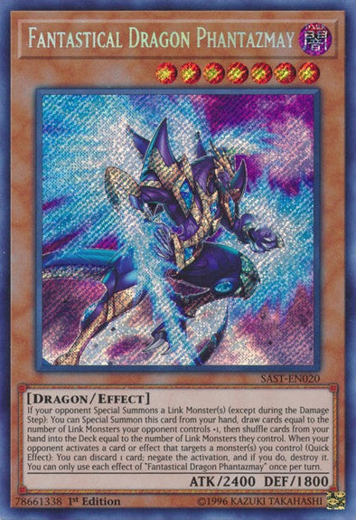 Fantastical Dragon Phantazmay - SAST-EN020 - Secret Rare - 1st Edition available at 401 Games Canada