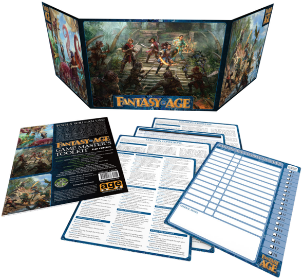 Fantasy Age - Game Masters Toolkit 2nd Edition (Pre-Order) available at 401 Games Canada