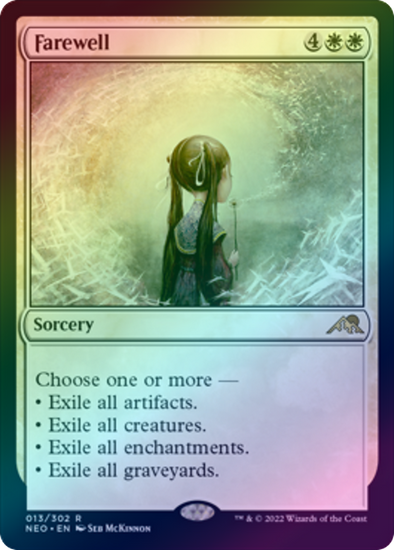 farewell mtg card 401 Games Canada
